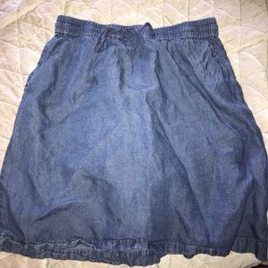 Jean skirt